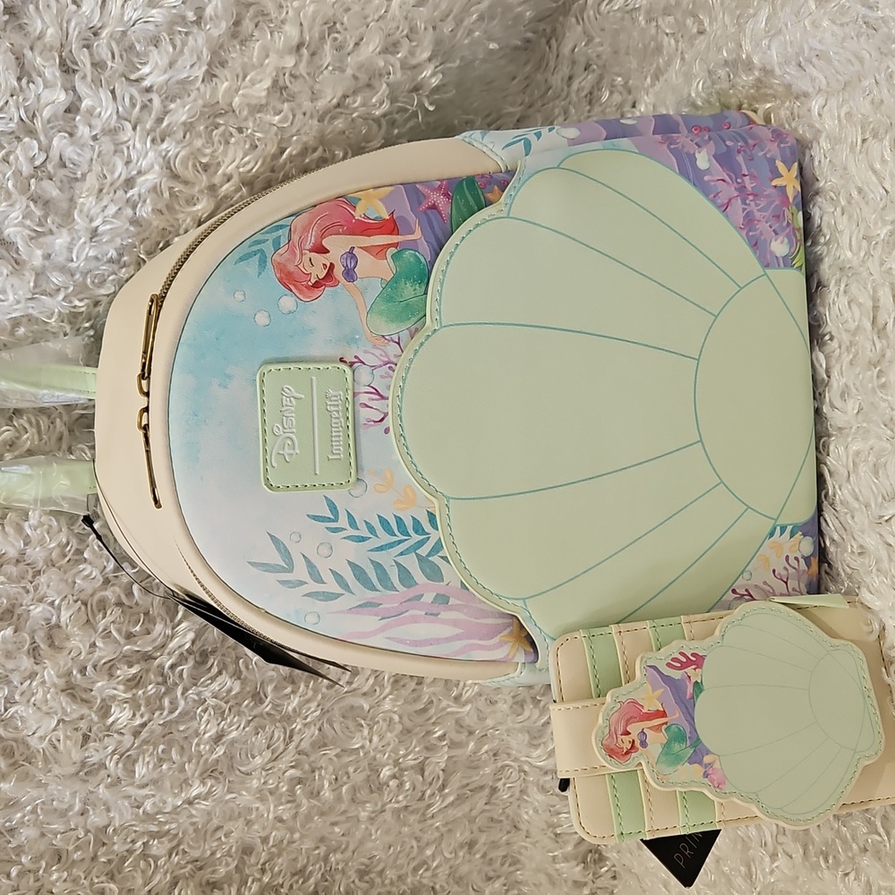 NWT Loungefly The Little Mermaid set - Picture 14 of 16